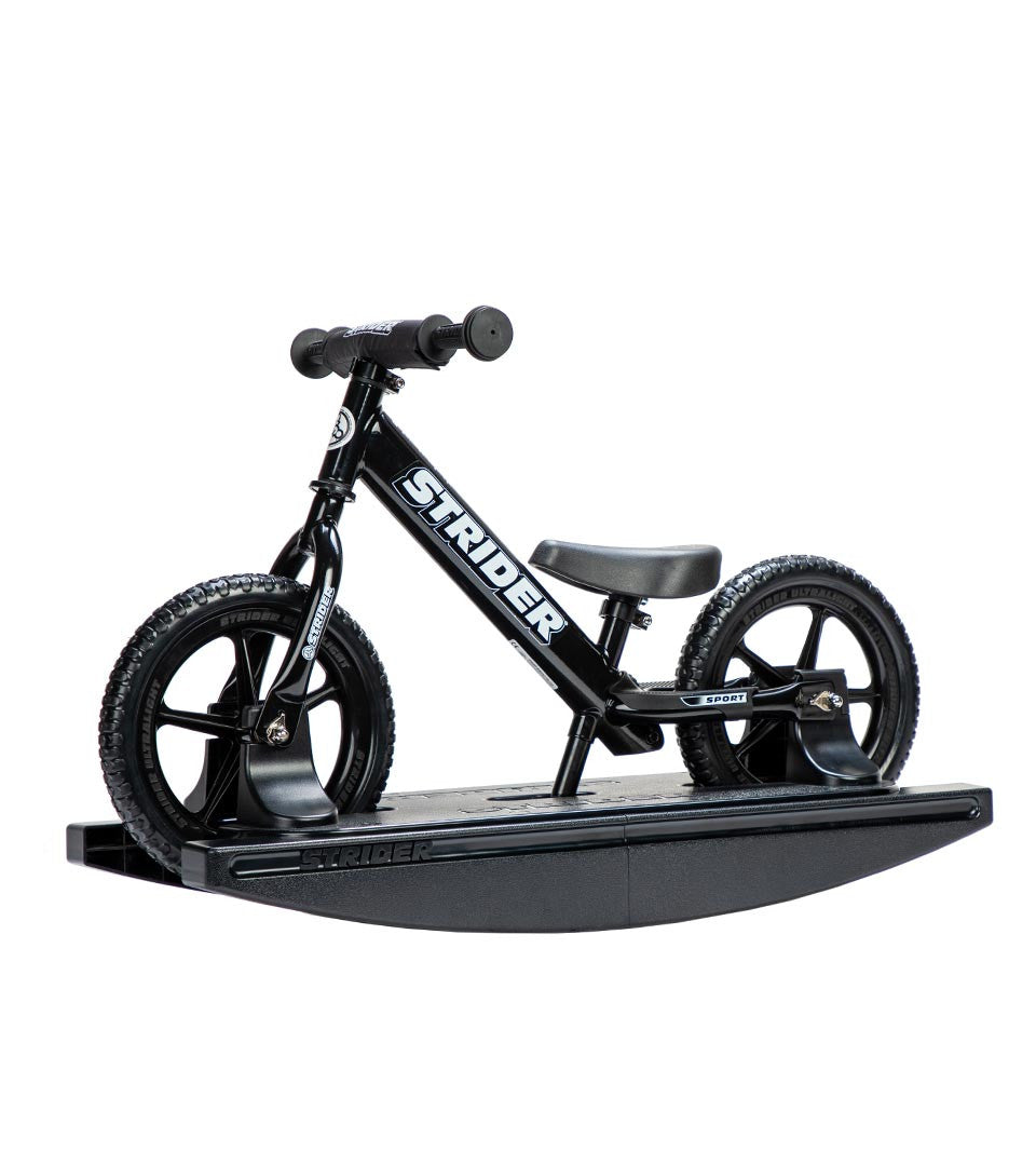 Strider Sport 2-in-1 Rocking Bike – Balance Training Rocking Base + Strider 12 Sport Bike