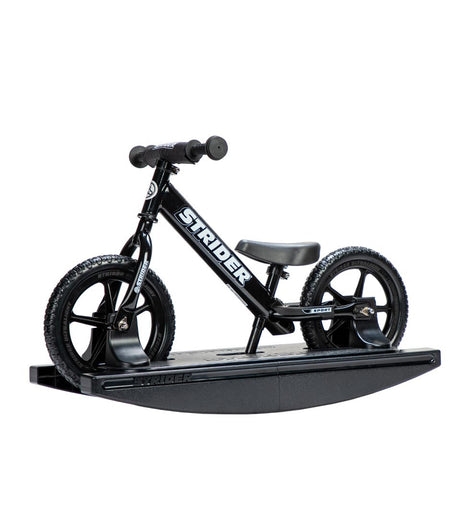 Strider Sport 2-in-1 Rocking Bike – Balance Training Rocking Base + Strider 12 Sport Bike