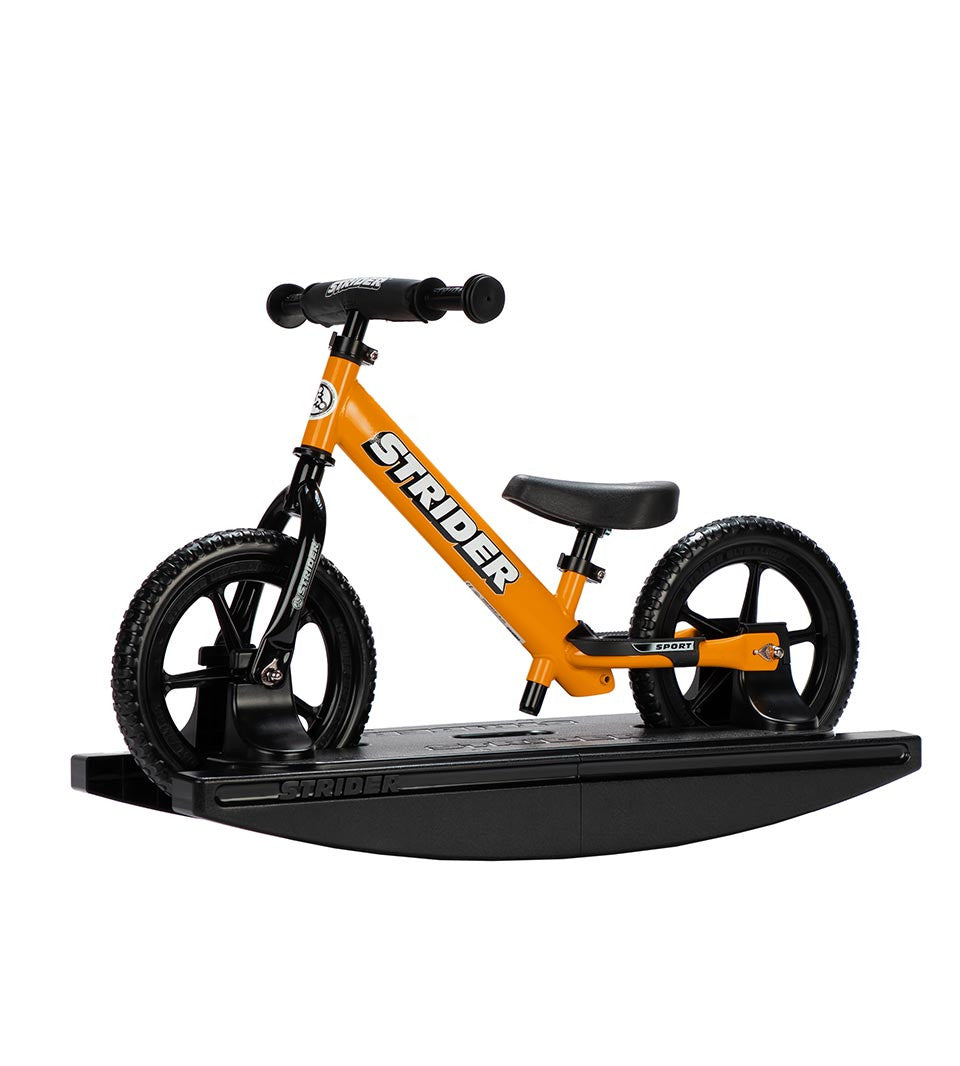 Strider Sport 2-in-1 Rocking Bike – Balance Training Rocking Base + Strider 12 Sport Bike