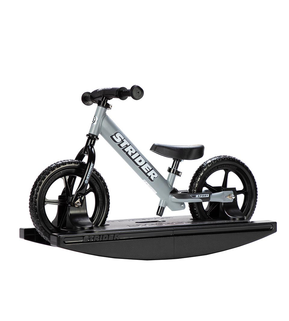 Strider Sport 2-in-1 Rocking Bike – Balance Training Rocking Base + Strider 12 Sport Bike