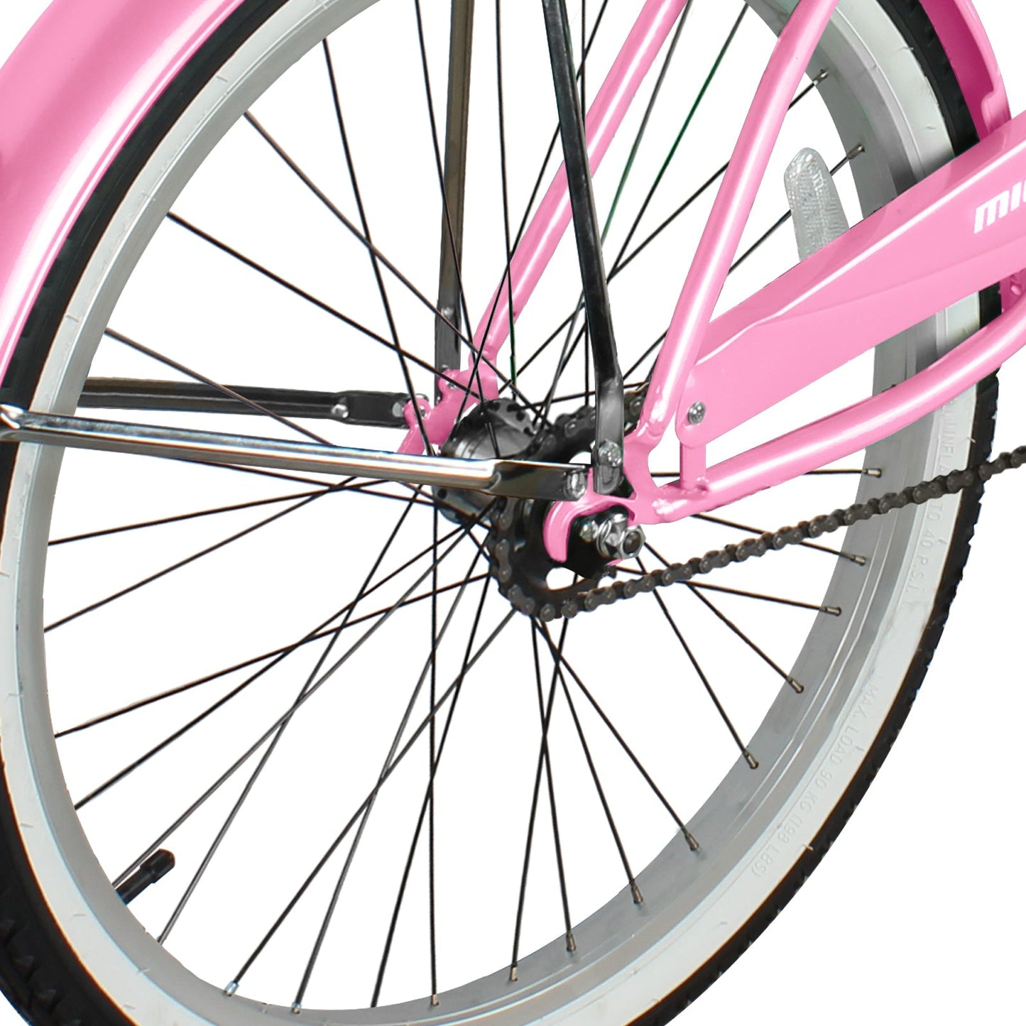 Micargi Tahiti Single Speed 26 Inch Women's Beach Cruiser Bike