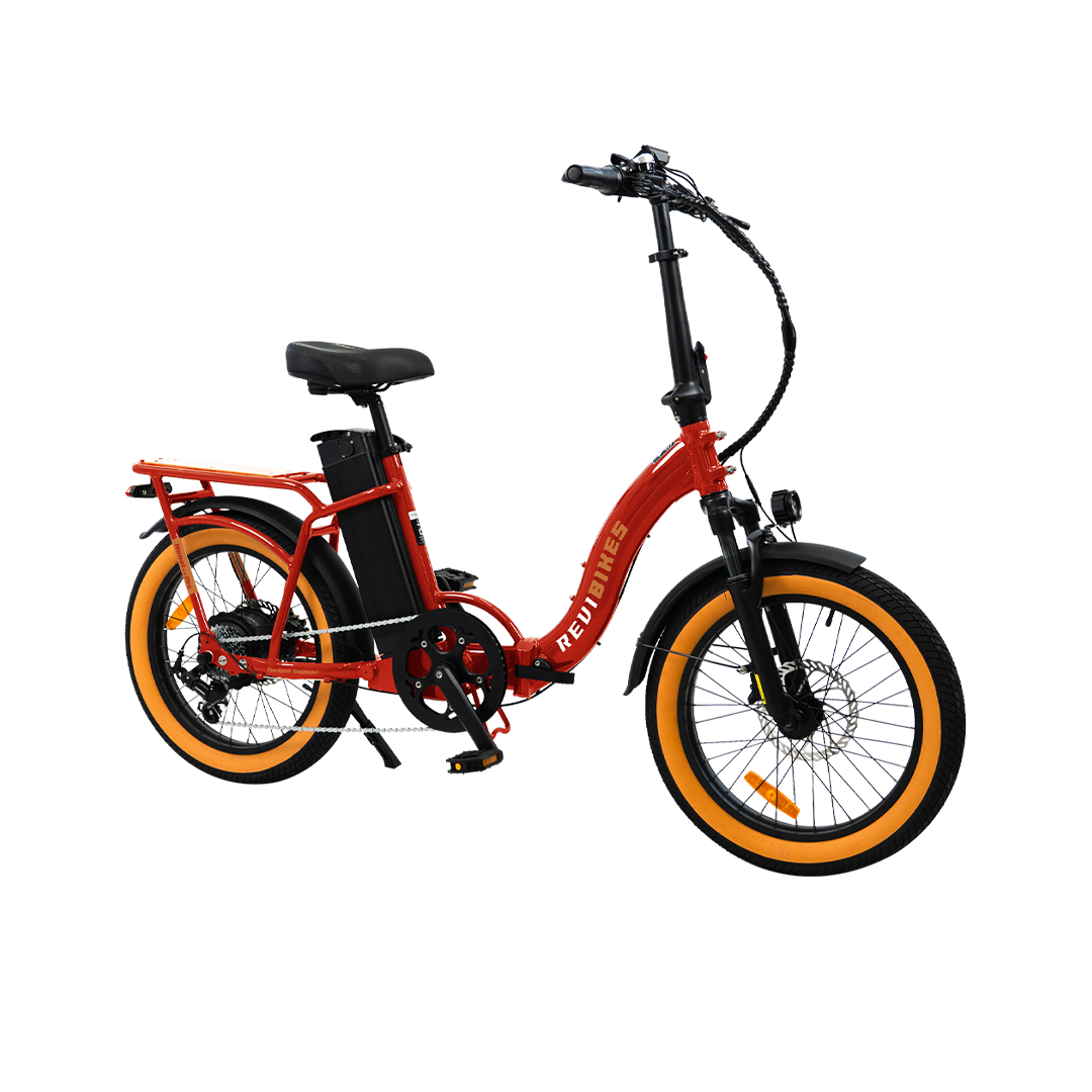 REVIBIKES Rebel.2 Pro Folding Electric Bike – 750W, 30 MPH, 52V 20Ah Battery, 80-Mile Range