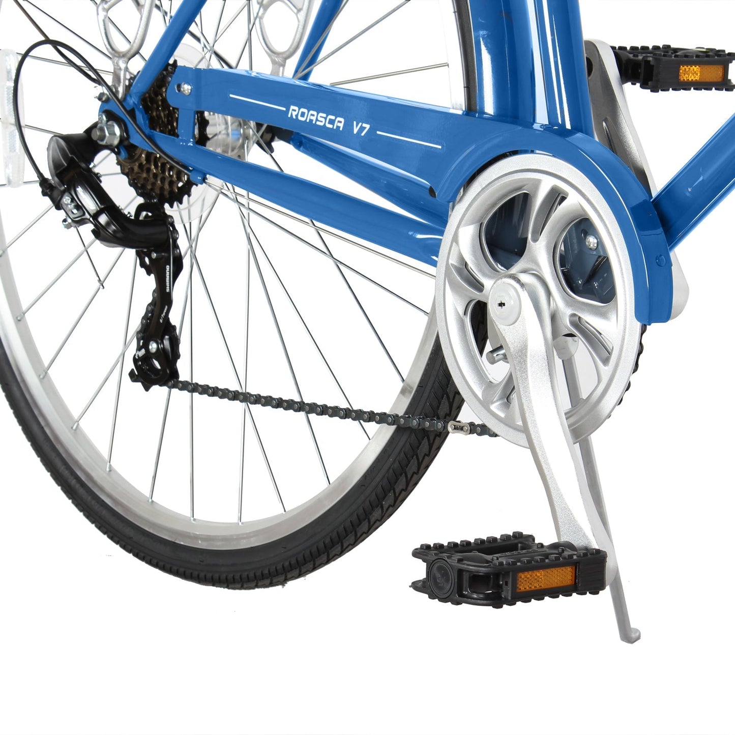 Micargi Roasca 700C 53cm Hybrid City Bikes 7 Speed