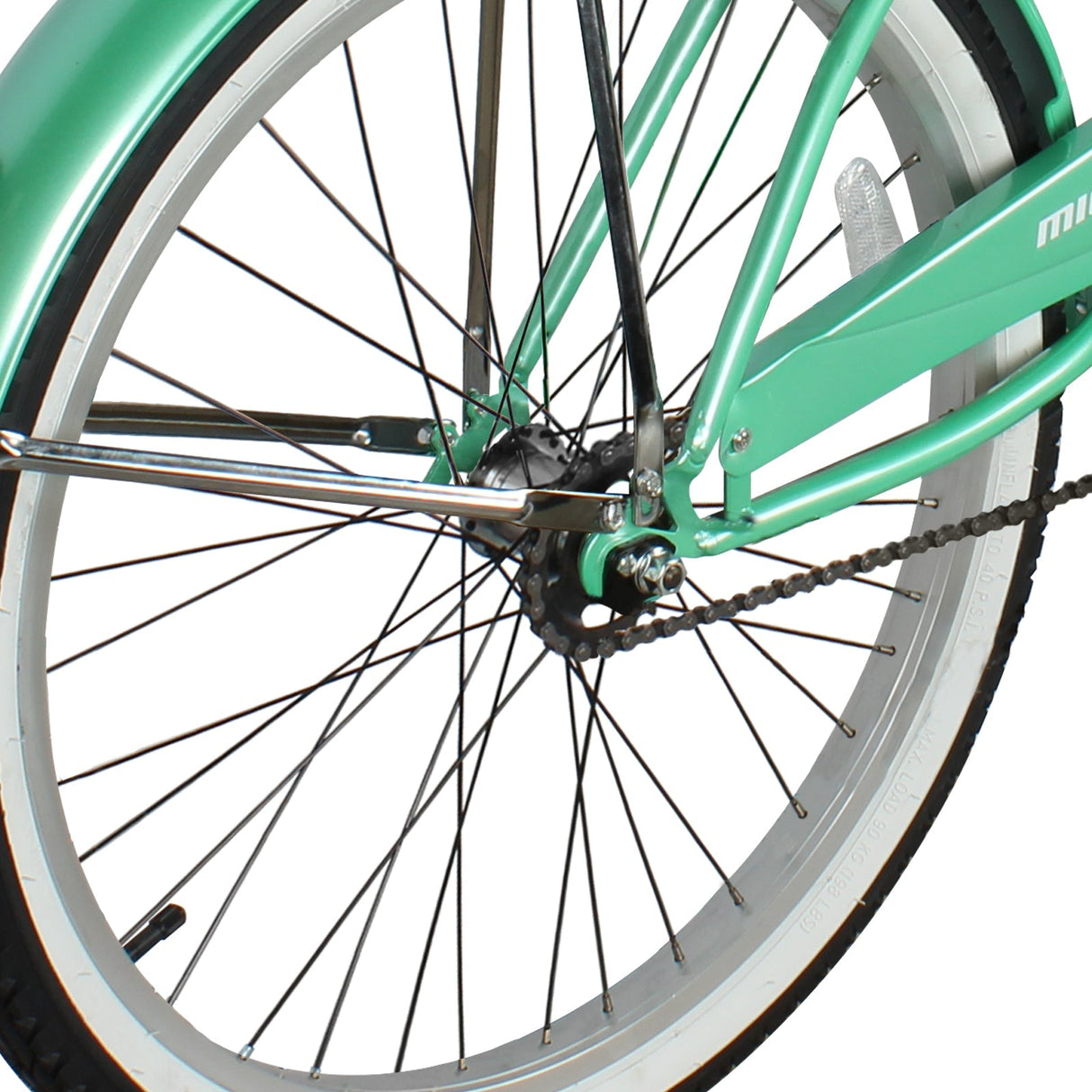 Micargi Tahiti Single Speed 26 Inch Women's Beach Cruiser Bike
