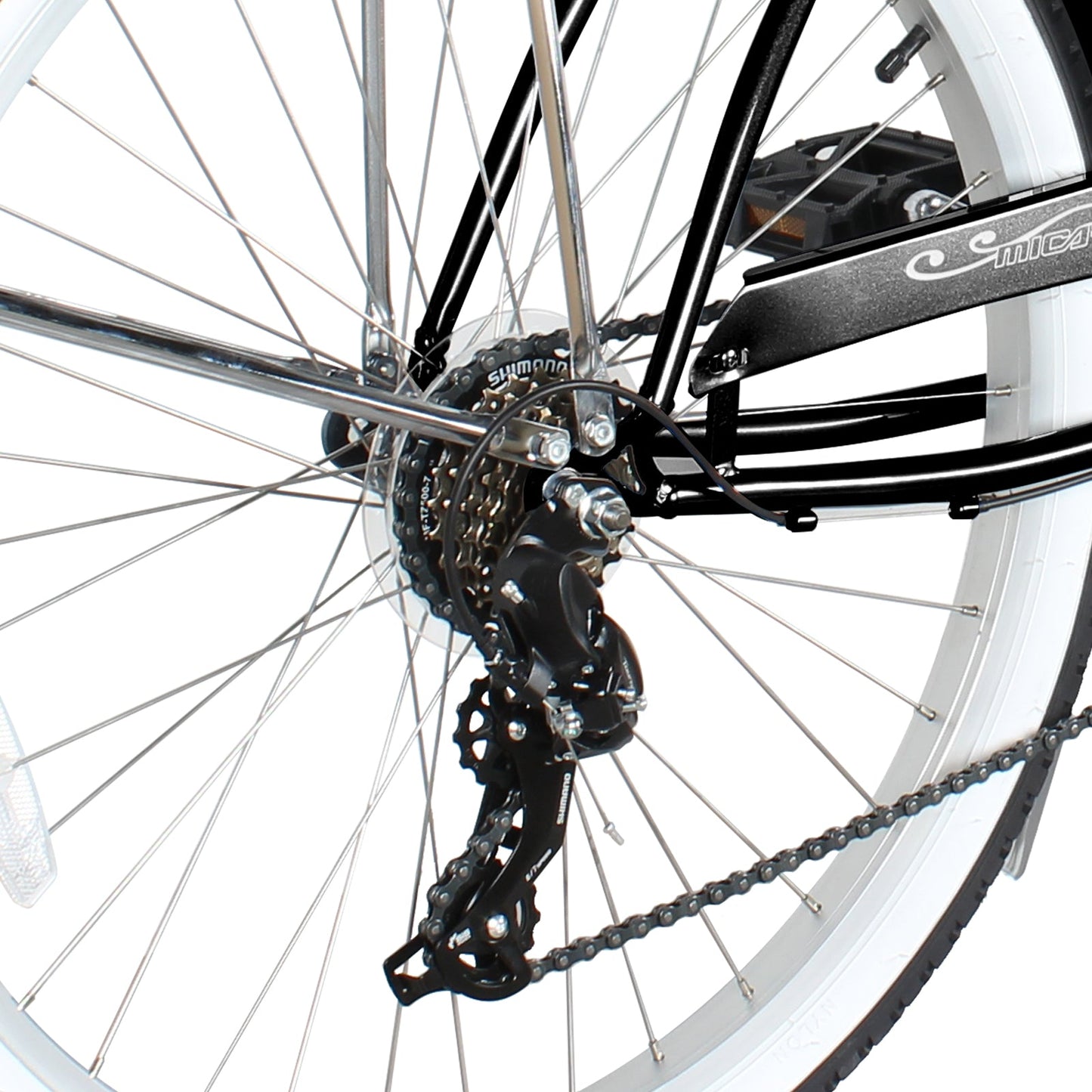 Micargi Pantera 26 Inch Men's Cruiser Bike 1 Speed/ 7 Speed
