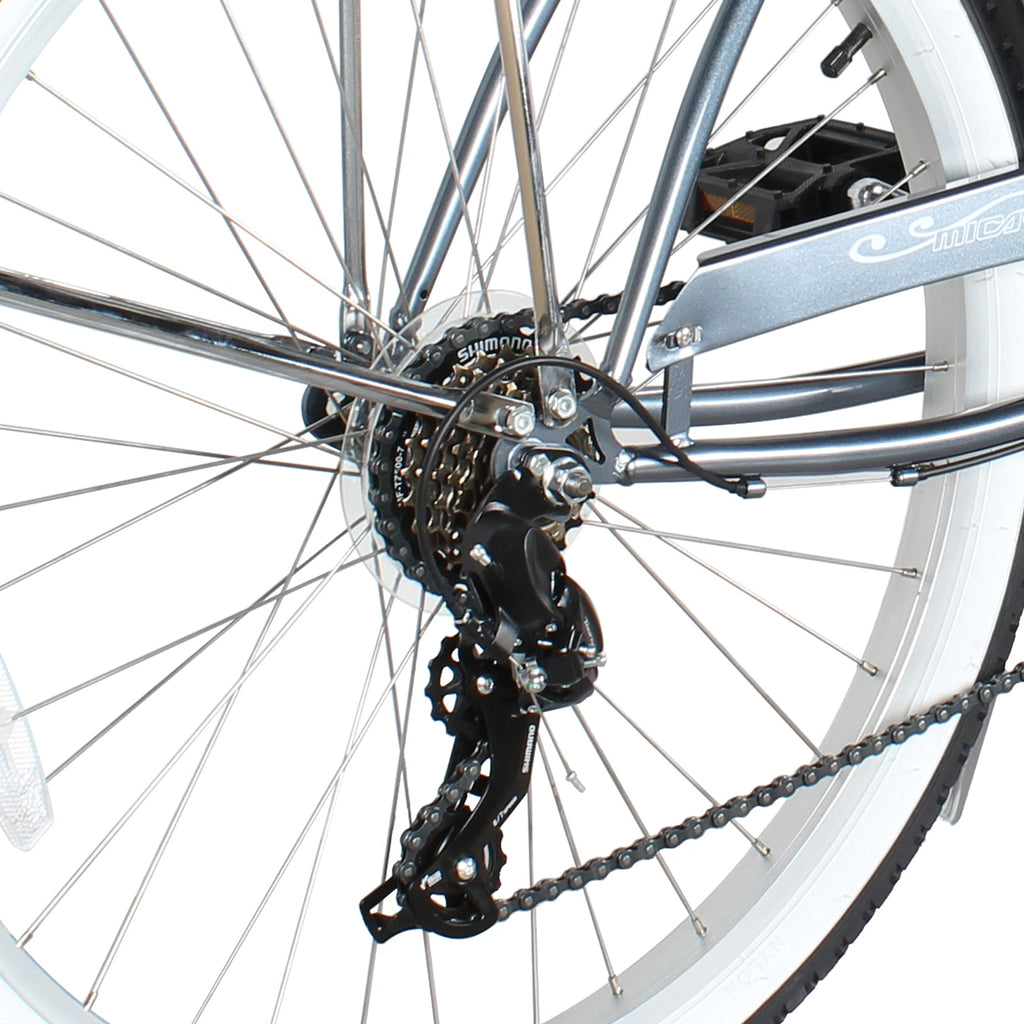 Micargi Pantera 26 Inch Men's Cruiser Bike 1 Speed/ 7 Speed