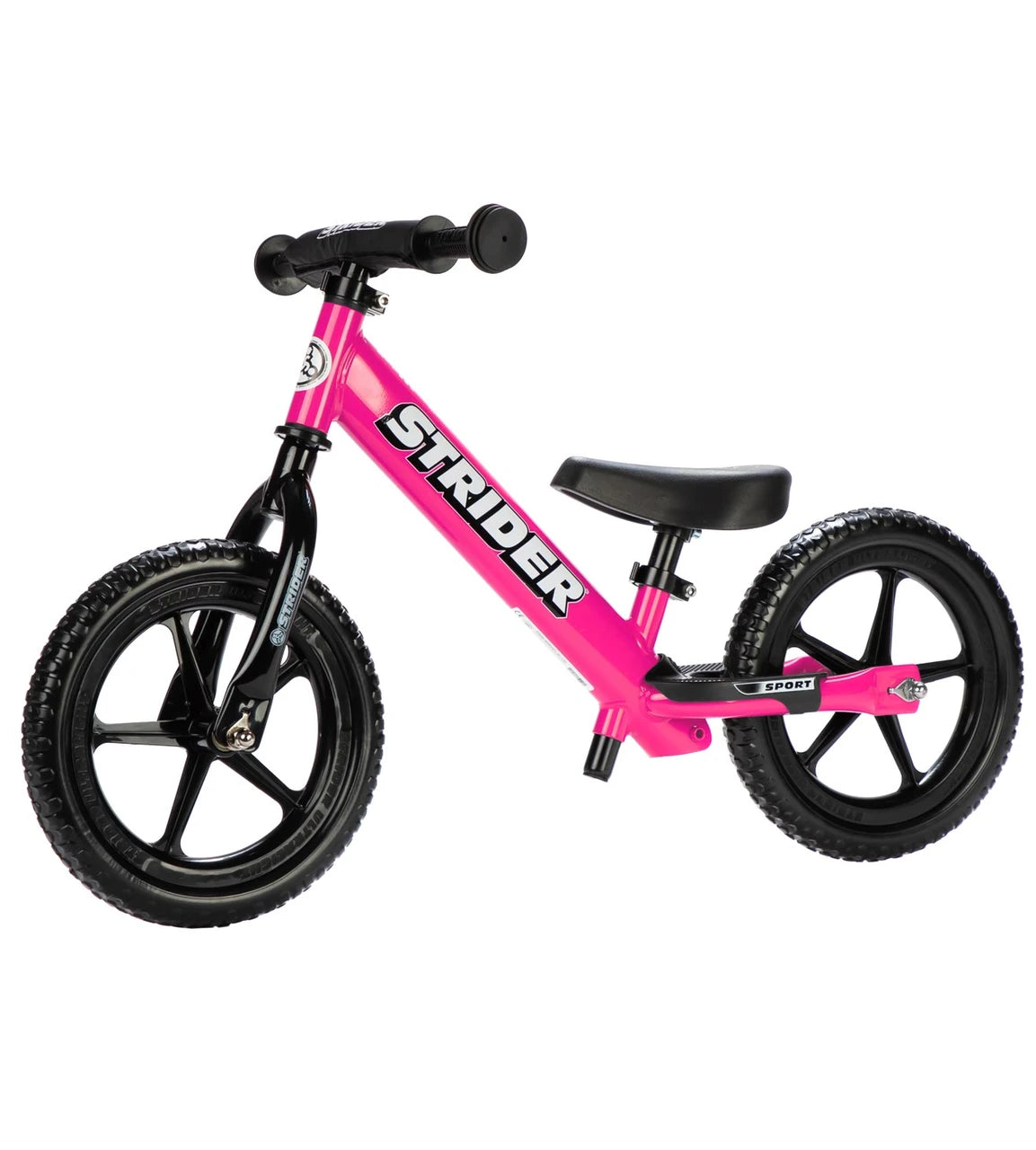 Strider 12 Sport Kids Balance Bike – 12-Inch Flat-Free Tires, Steel Frame, Ages 1–4