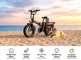 Heybike Mars 2.5 Folding Fat Tire Electric Bike – 750W, 28 MPH, 45-Mile Range
