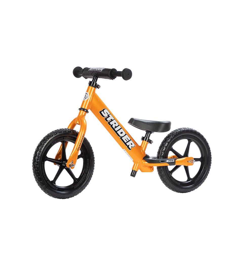 Strider 12 Pro Kids Balance Bike – 12-Inch Flat-Free Tires, Aluminum Frame, Ages 1–4