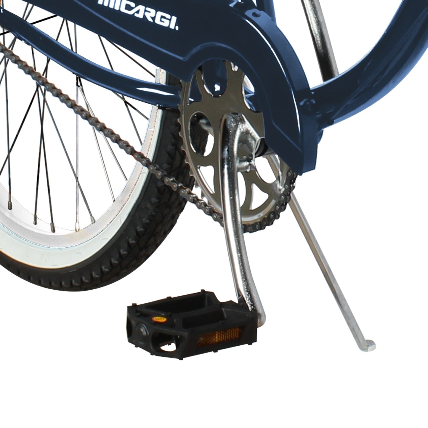 Micargi Tahiti Single Speed 26 Inch Men's Beach Cruiser Bike