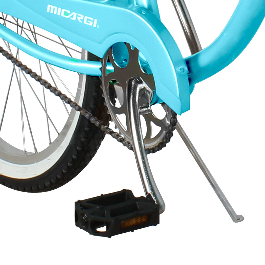 Micargi Tahiti Single Speed 26 Inch Women's Beach Cruiser Bike