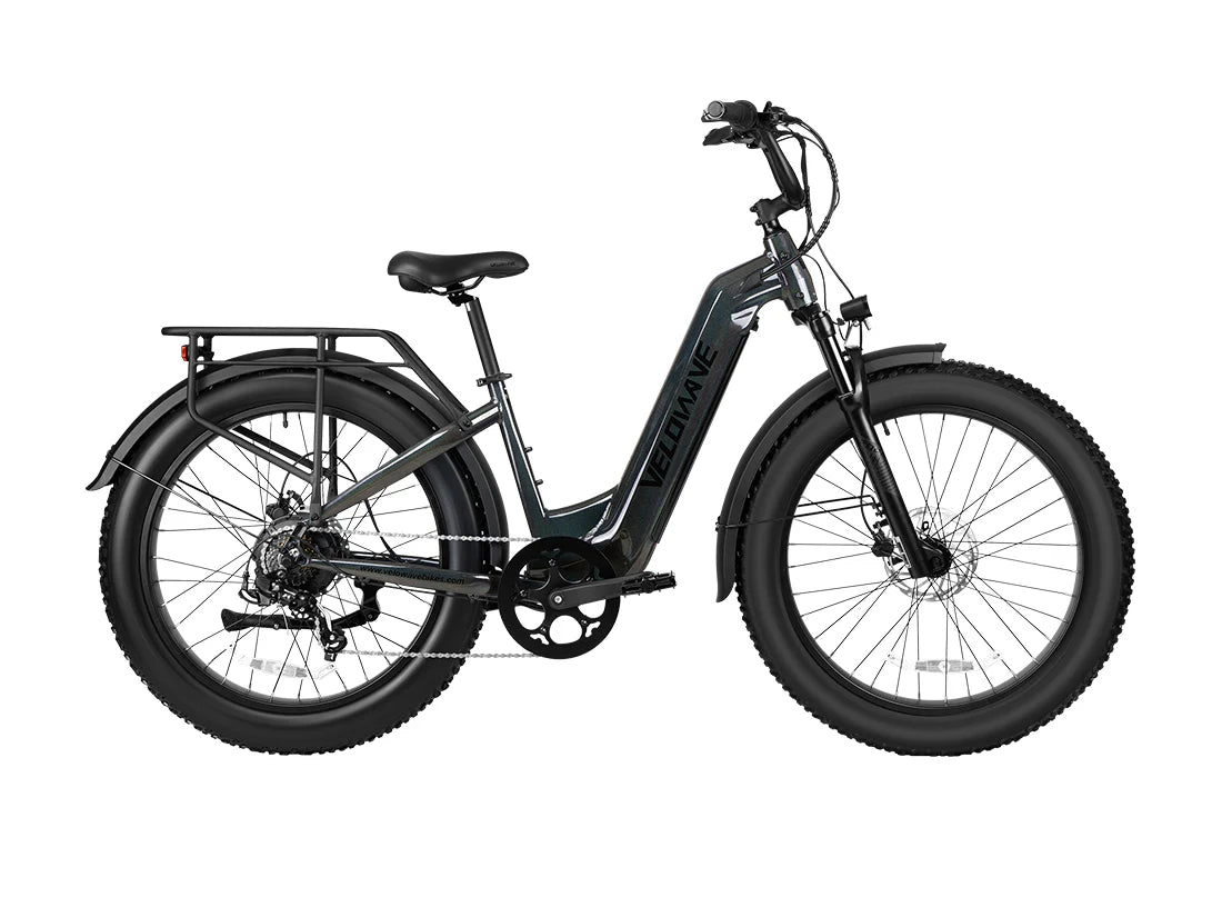 Velowave Ranger 3.0 Up to 28 MPH 750W 48V 15Ah Torque Sensor Fat Tire Electric Bike