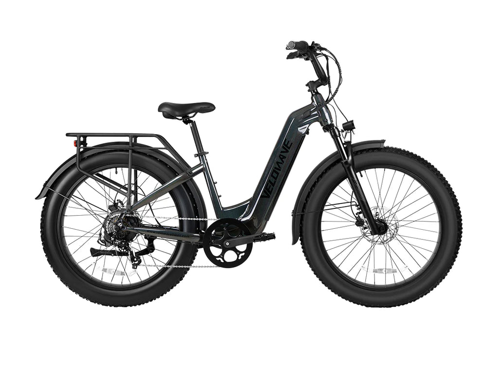 Velowave Ranger 3.0 Up to 28 MPH 750W 48V 15Ah Torque Sensor Fat Tire Electric Bike
