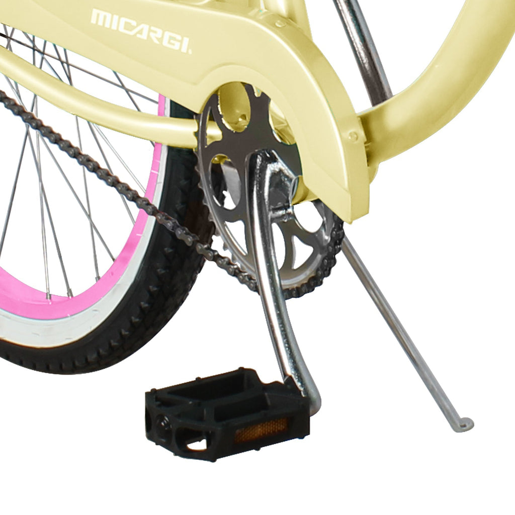 Micargi Tahiti Single Speed 26 Inch Women's Beach Cruiser Bike