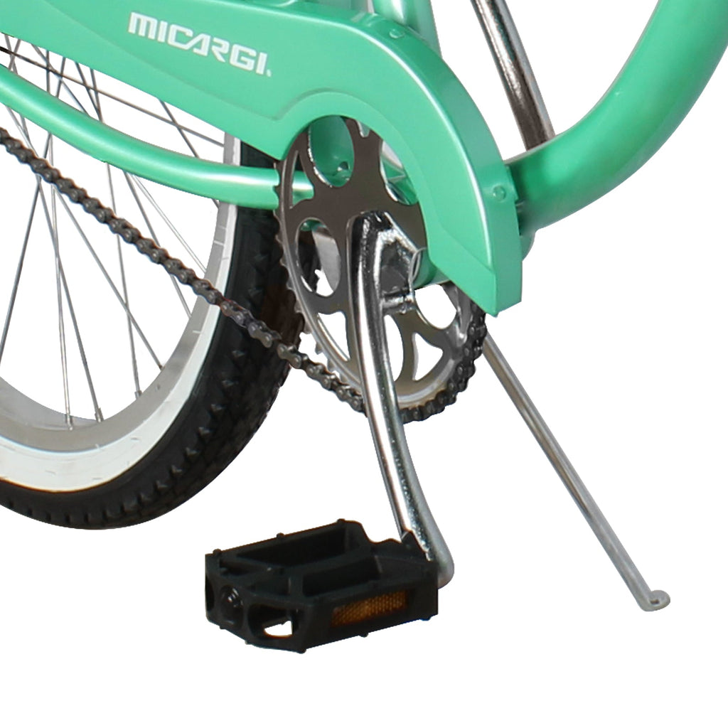 Micargi Tahiti Single Speed 26 Inch Women's Beach Cruiser Bike