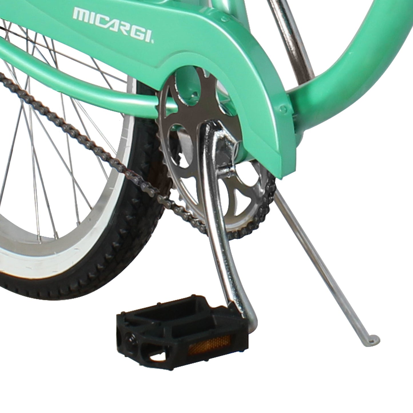 Micargi Tahiti Single Speed 26 Inch Women's Beach Cruiser Bike