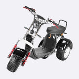 LinksEride CP7 Electric Trike Scooter – 4000W Dual Motor, 28 MPH, 60V 40Ah Battery, 43-Mile Range