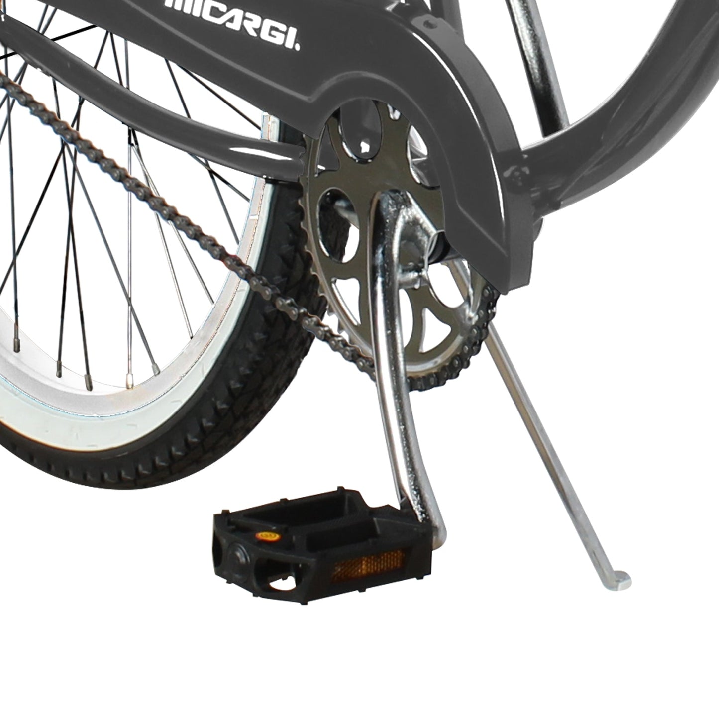 Micargi Tahiti Single Speed 26 Inch Men's Beach Cruiser Bike