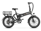 Jasion EB7 2.0 Folding Electric Bike 850W Motor 28 mph 48V 10Ah Battery