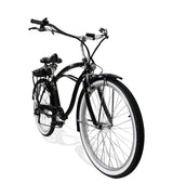 Micargi Bali 350W 26" Electric Beach Cruiser 15.5MPH Top Speed 48V 10.5Ah 7-Speed Pedal Assist