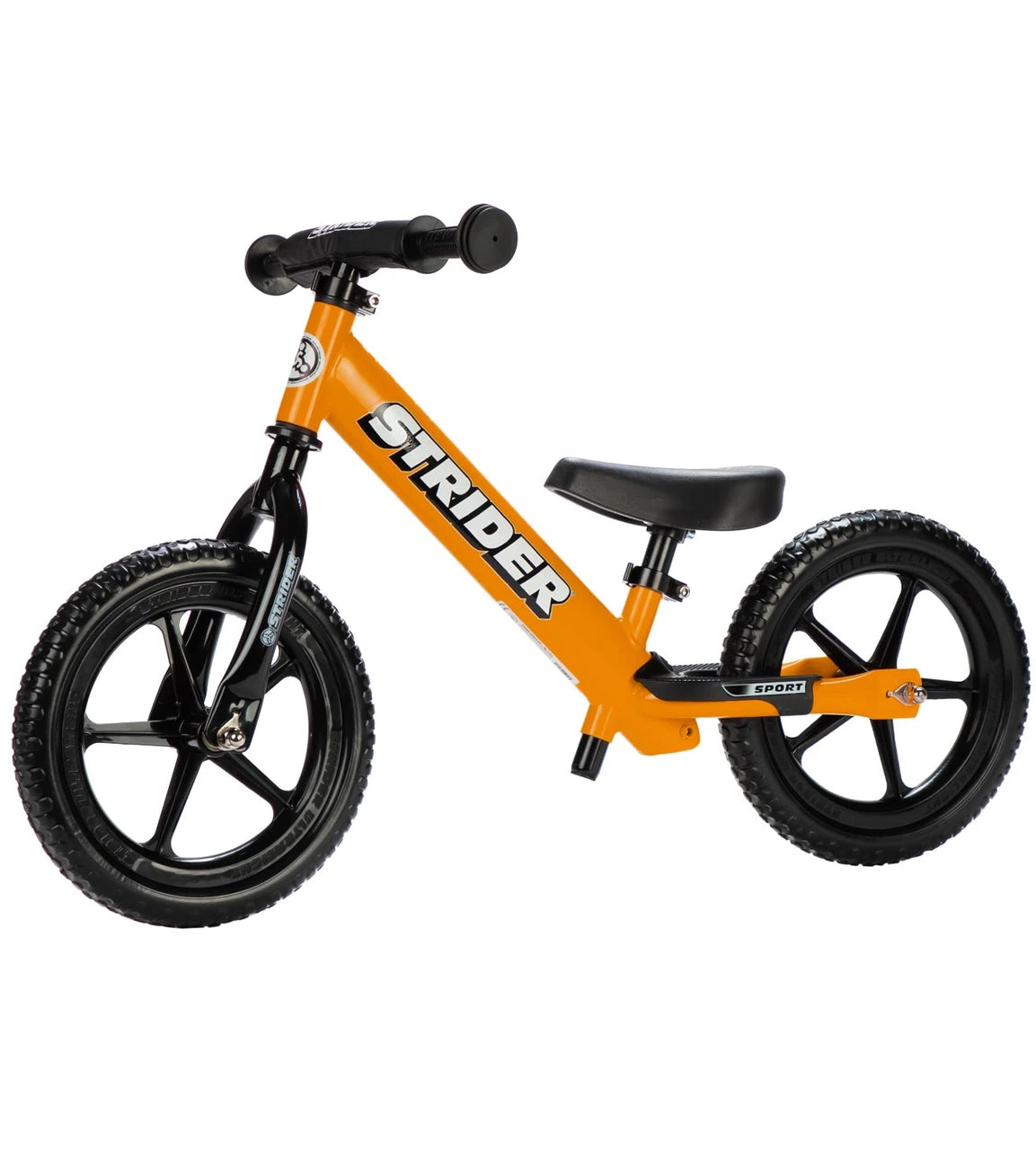 Strider 12 Sport Kids Balance Bike – 12-Inch Flat-Free Tires, Steel Frame, Ages 1–4