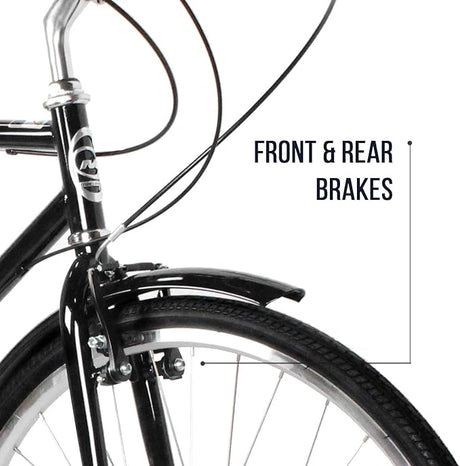 Micargi Roasca 700C 53cm Hybrid City Bikes 7 Speed