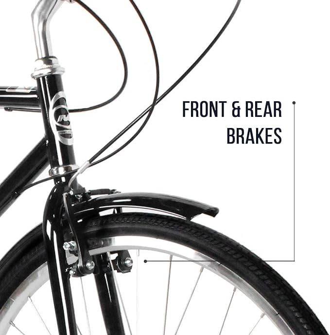 Micargi Roasca 700C 53cm Hybrid City Bikes 7 Speed