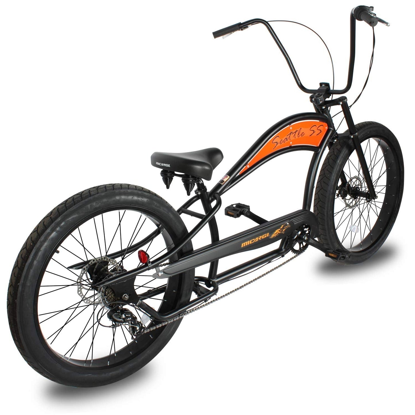 Micargi Seattle SS 7sp 26" Beach Chopper Cruiser Bike