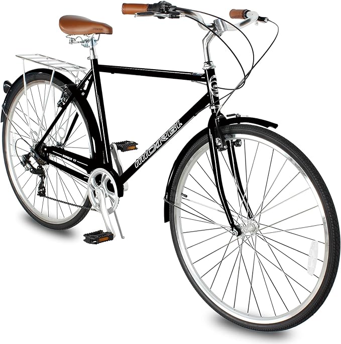 Micargi Roasca 700C 53cm Hybrid City Bikes 7 Speed