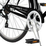 Micargi Roasca 700C 53cm Hybrid City Bikes 7 Speed