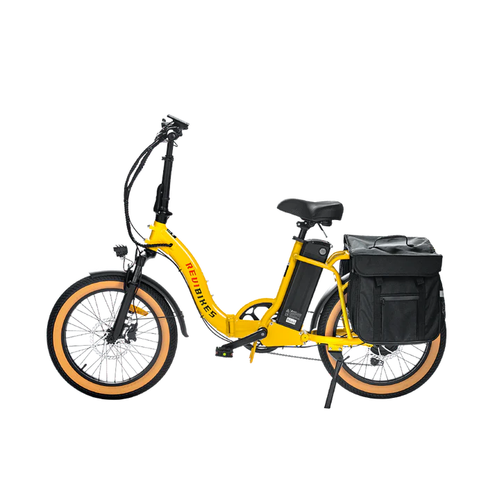 Revi Bikes Rebel .2 Folding Electric Bicycle 750W Motor 28 MPH 48V 15Ah Battery