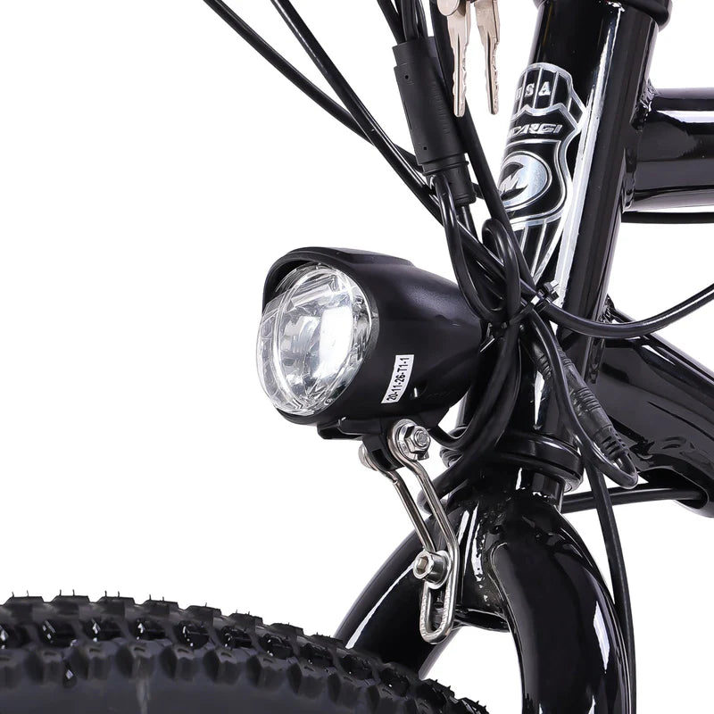 Tracer Aloha 500W Tandem Electric Bike, Up to 25 MPH Top Speed, 48V 17.5Ah Battery, 30–50 Mile Range, 26” Tires, 7-Speed