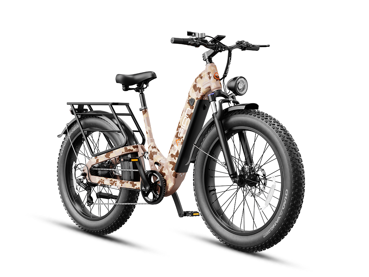 Jasion Thunder Pro ST Electric Fat Tire Bike – 2000W, 35 MPH, 52V 20Ah Battery, 90-Mile Range