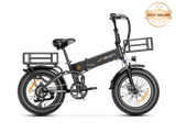 Jasion X-Hunter Folding Electric Bike 1400W Peak Motor 28 mph 48V 13Ah Battery