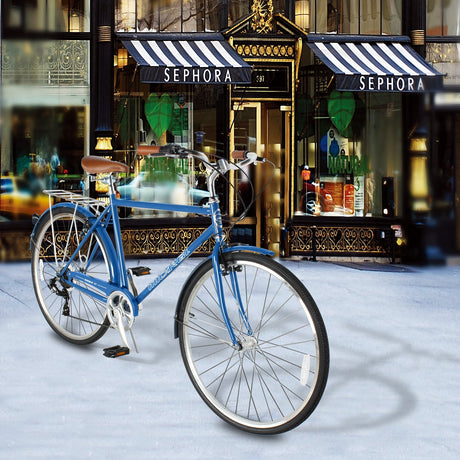 Micargi Roasca 700C 53cm Hybrid City Bikes 7 Speed