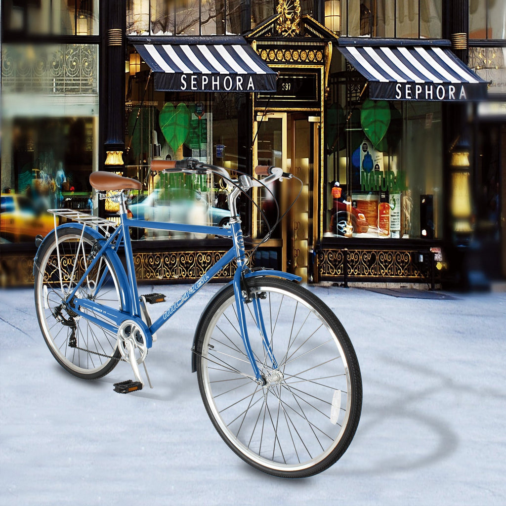 Micargi Roasca 700C 53cm Hybrid City Bikes 7 Speed