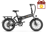 Jasion EB7 2.0 Folding Electric Bike 850W Motor 28 mph 48V 10Ah Battery