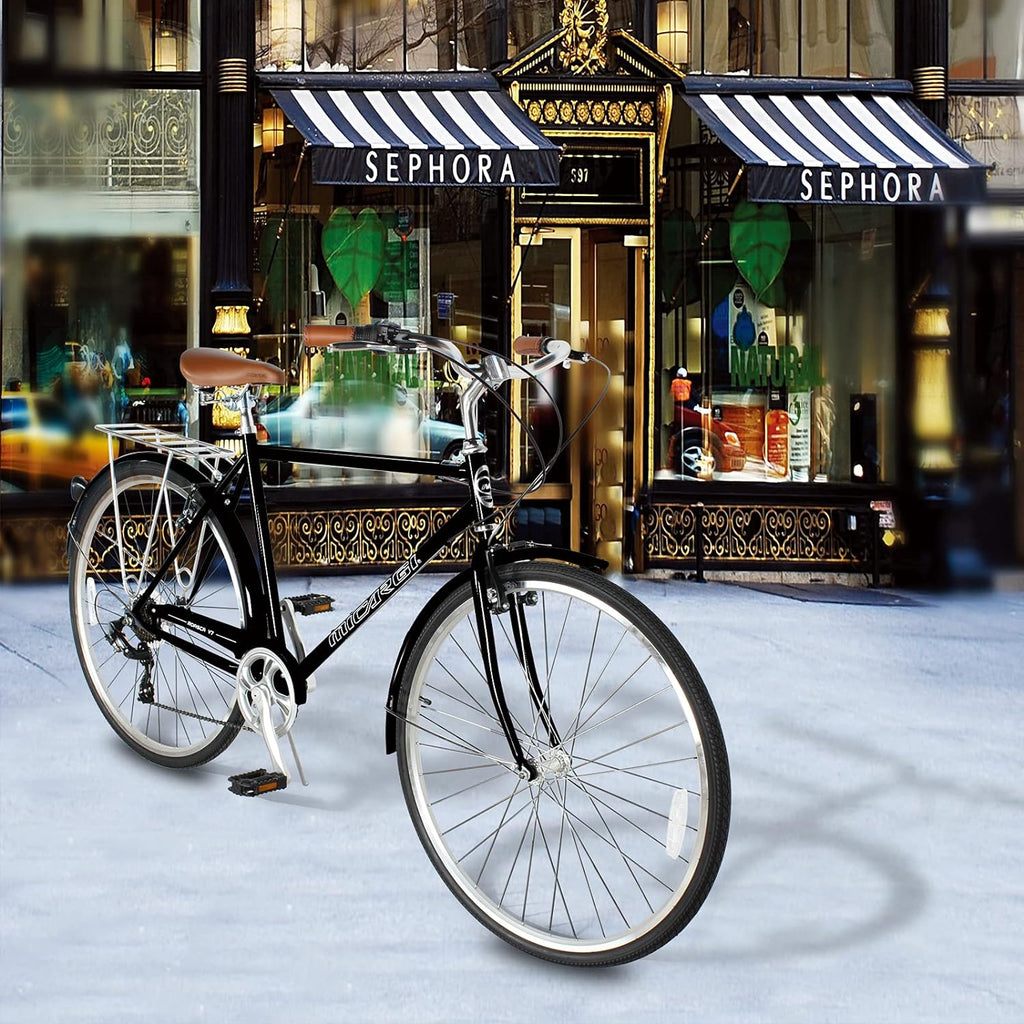 Micargi Roasca 700C 53cm Hybrid City Bikes 7 Speed