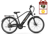 Jasion EB5 Roamer Electric Bike 1200W Peak Motor 15.5 mph 48V 11Ah Battery