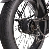 Tracer Legend GT7 1000W Stretch Cruiser Chopper E-Bike, 48V 20Ah Battery, 55–65 Mile Range, 26” Fat Tires, Shimano 7-Speed
