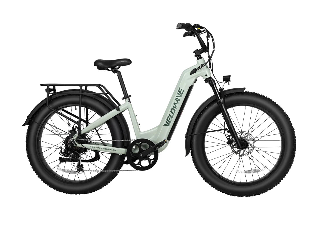 Velowave Ranger 3.0 Up to 28 MPH 750W 48V 15Ah Torque Sensor Fat Tire Electric Bike
