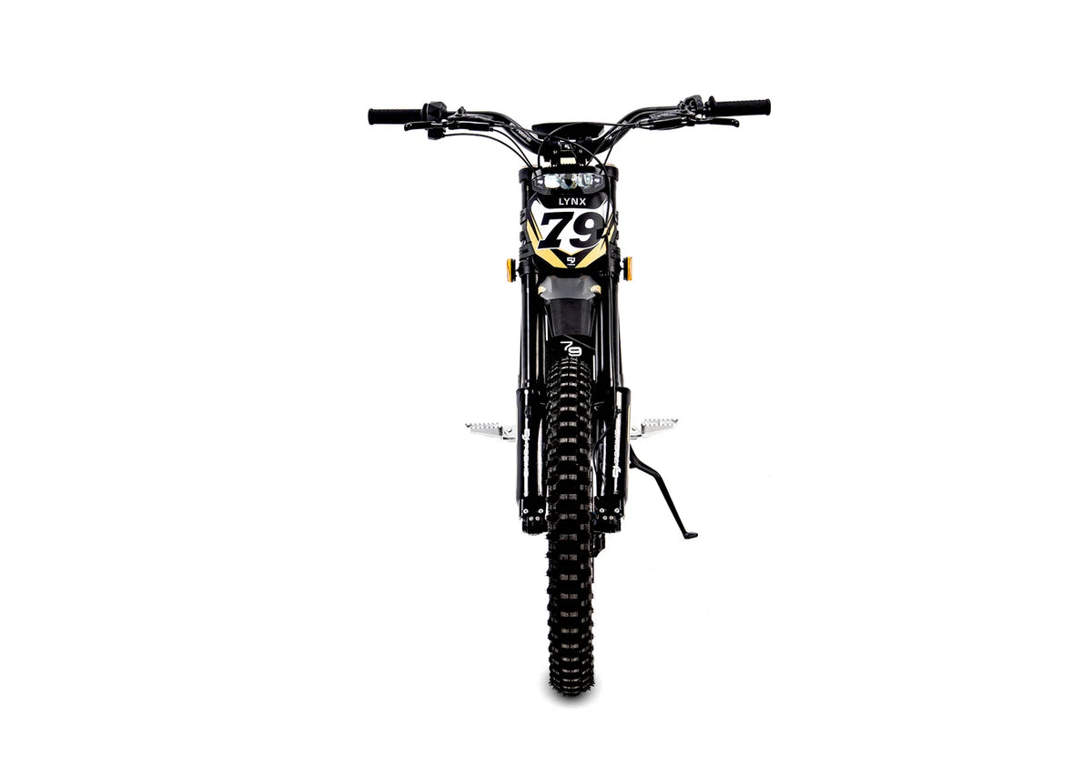79BIKE Lynx Electric Dirt Bike – 12KW, 56 MPH, 72V 40Ah Battery, 120KM Range