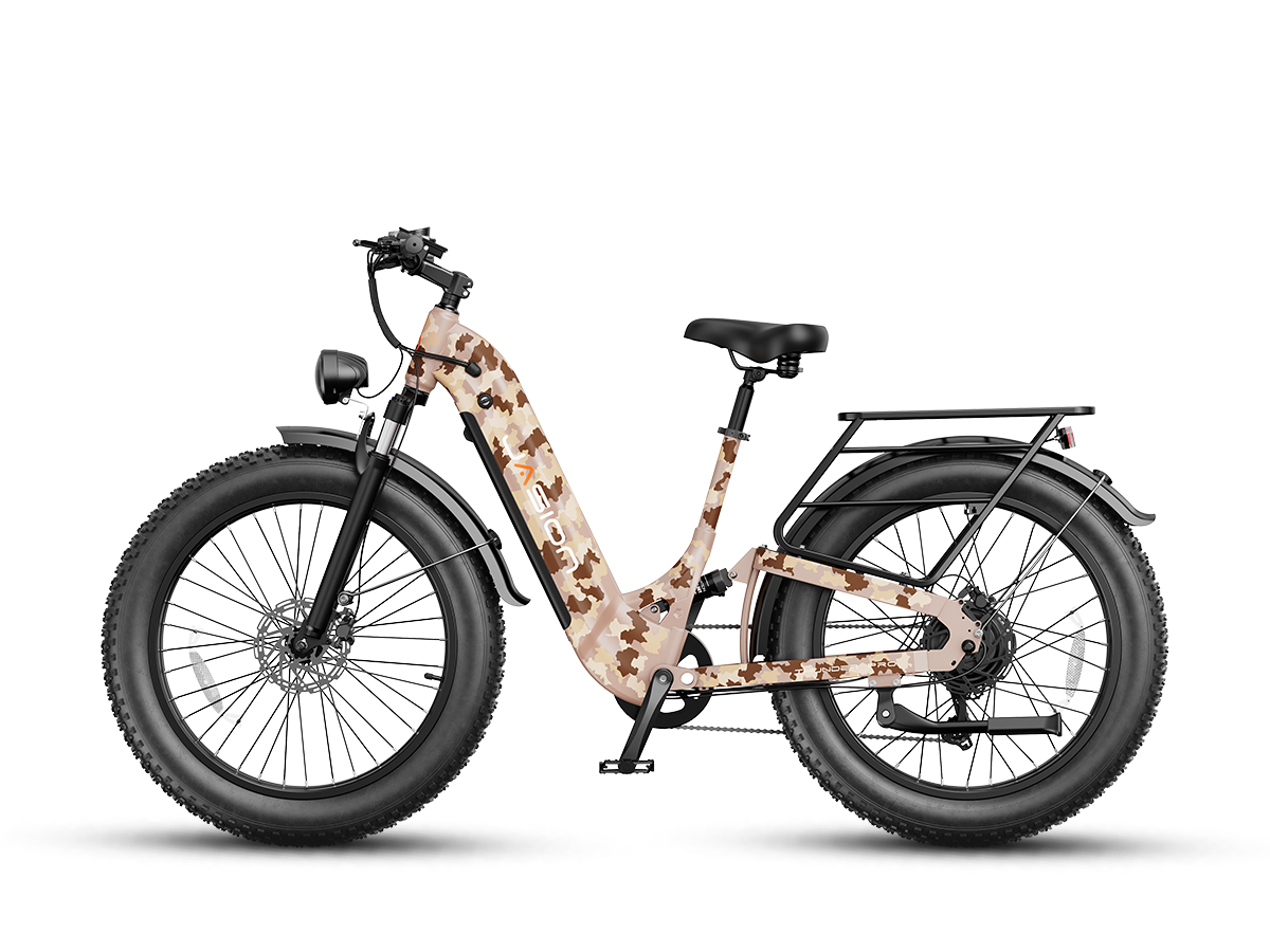 Jasion Thunder Pro ST Electric Fat Tire Bike – 2000W, 35 MPH, 52V 20Ah Battery, 90-Mile Range