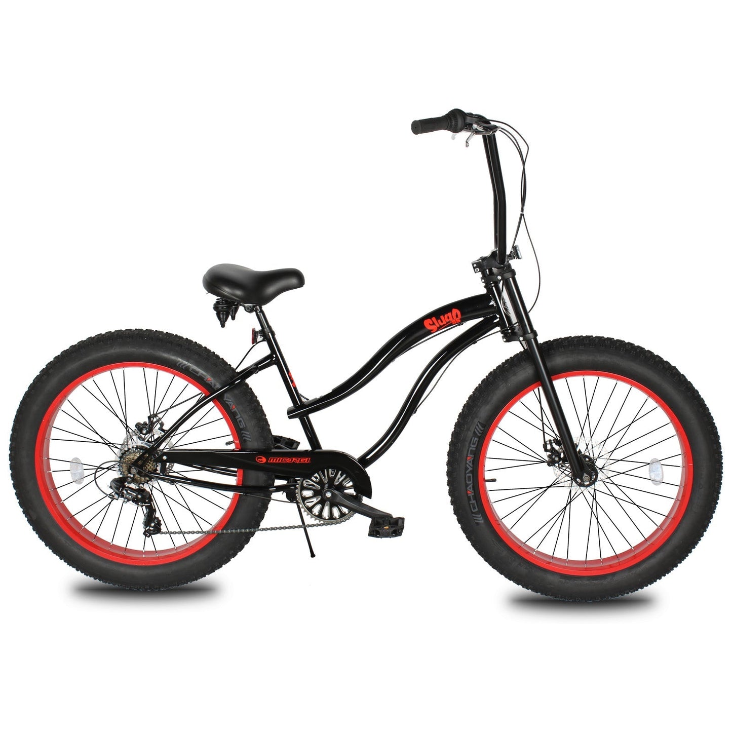 Micargi Slugo SS Female 26"*4" Fat Tire with 7-Speed Disc Brake Beach Cruiser Bike