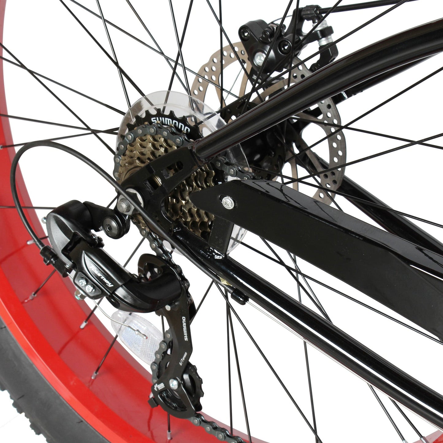 Micargi Slugo SS Female 26"*4" Fat Tire with 7-Speed Disc Brake Beach Cruiser Bike