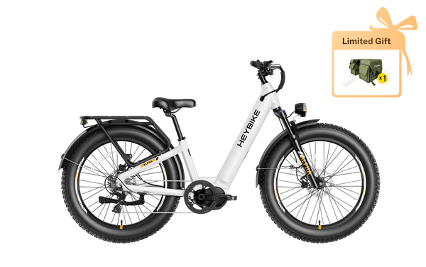 Heybike Alpha Mid-Drive Electric Bicycle (500W, 28 mph, 680Wh)