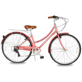 Micargi Roasca Step Through 700C Hybrid City Bikes 7 Speed