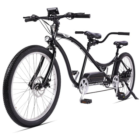 Tracer Aloha 500W Tandem Electric Bike, Up to 25 MPH Top Speed, 48V 17.5Ah Battery, 30–50 Mile Range, 26” Tires, 7-Speed