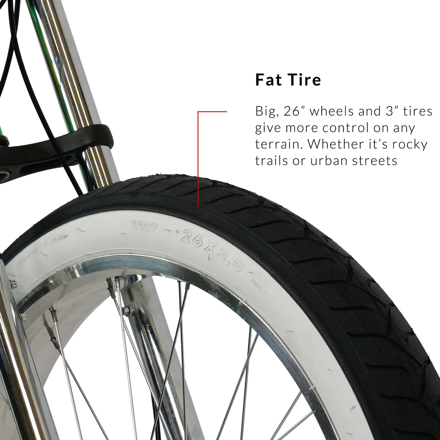 Micargi Boston 7 Stretch Beach Cruiser Bike