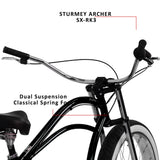 Micargi Boston 7 Stretch Beach Cruiser Bike